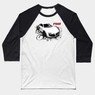 Audi R8 in swirls Baseball T-Shirt